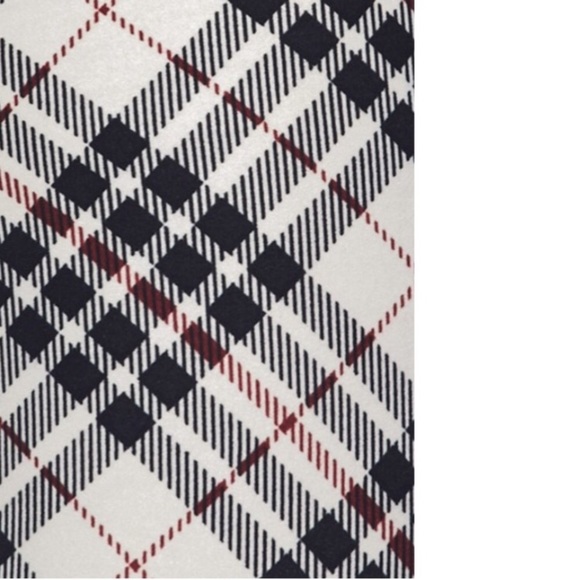 TARTAN PRINT LEGGINGS SOFT BRUSHED TARTAN PRINT - Picture 2 of 2